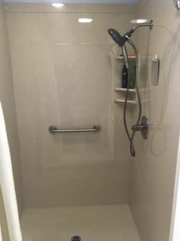Cultured Marble  Shower